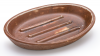 S.V.I.S. Design MYDELNICZKA 15 CM ORION BASIC - ABSTRACT, BRĄZOWY I CZARNY, LAKIER MATOWY